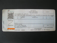 CESENATICO RIMINI Italien Eisenbahn Zugticket Fahrschein Ticket Fahrkarte 2017