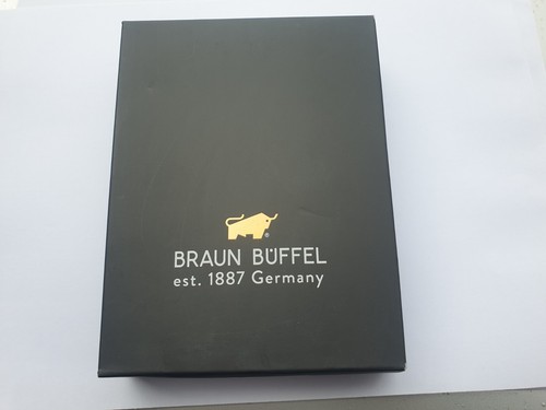 Braun buffel leder geldbörse - braun,