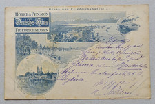 orig. AK Friedrichshafen Bodenseekreis/Hotel Deutsches Haus Litho Vorl./gel.1898