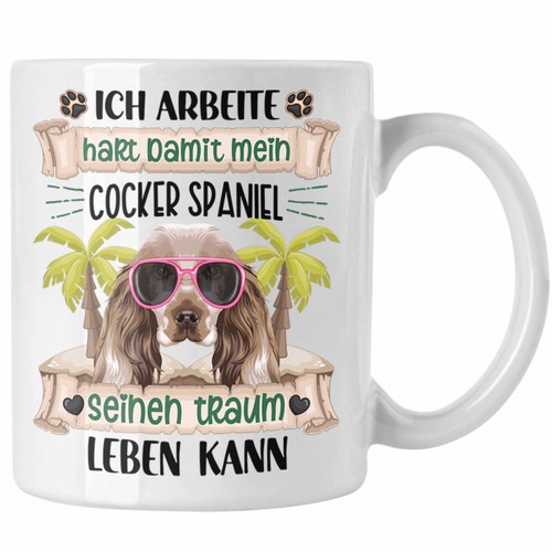 Cocker spaniel besitzer tasse - besitzer,
