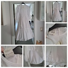 Kommunionskleid, weiß, Girls, Größe 128, mit Reifrock