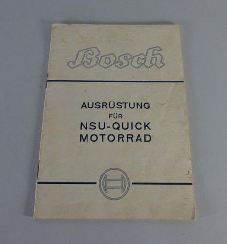 Handbuch bosch ausrüstung - handbuch,