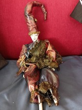 Prozellanpuppen "Harlekin"