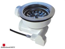 Systemceram Siebkorbventil mit Excenterbetätigung 00773 Spülenzubehör Ersatzteil