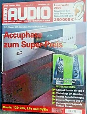 AUDIO 1/09,ACCUPHASE DP 400,MARANTZ SA 8003,SONY SCD XA 5400ES,ROKSAN XERXES 20