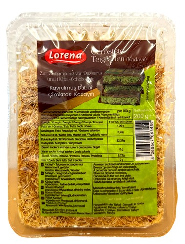 Lorena geröstetes kadayif - geröstetes,