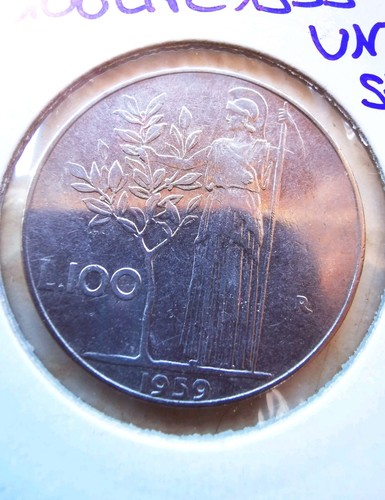 100 lire italien von - italien, 1959-r