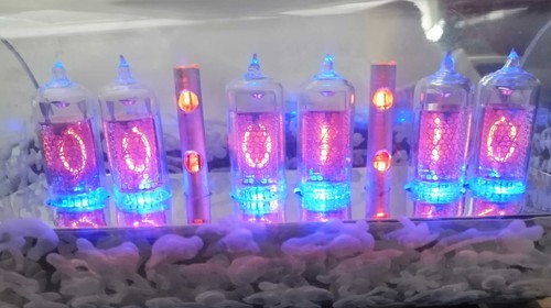 Nixie röhren uhr - nixie,