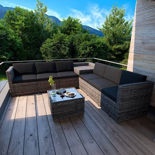 Garmio rattan sitzgruppe - garmio®,