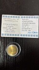 LETTLAND 2 EURO-MUSTER EXEMPLAR 2006 Riga Wappen UNC Bimetall mit Zertifikat BB7