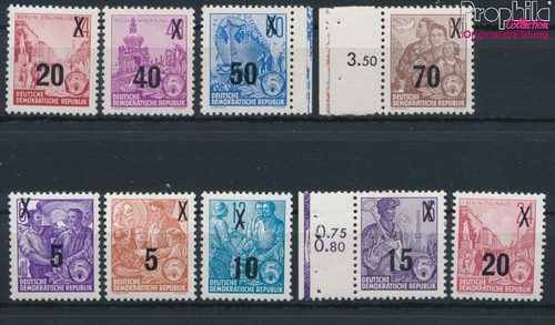 Briefmarken ddr 1954 - ddr, mi