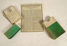 Spiel Karten Geographical Etienne De Jouy Europe Asien Amerika Anfang 19.