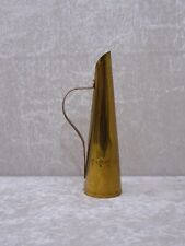 Messing Midcentury Design Vase - Vintage um 1950/60 - 18,5 cm - Handmade