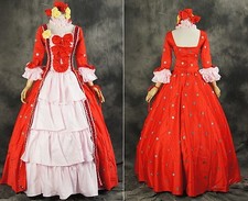 H-056 Gr. M Clamps xxxHolic Yuko Cosplay Gothic Kleid Victorian rot costume