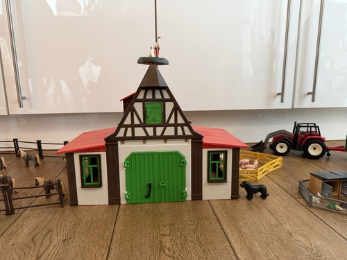 Playmobil bauernhof mit - bauernhof,