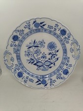  Hutschenreuter Zwiebelmuster Runde Platte  Wie Neu Ca 28 Cm