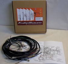 Kabel Kabelbaum Kabelsatz mit Schaltplan pass für Simson S50 S51 S70 komplett