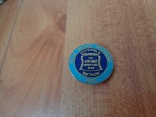 The Vintage Motorrad Verein Cotswold Teil 2005 Felix Burke Fahrrad Anstecker