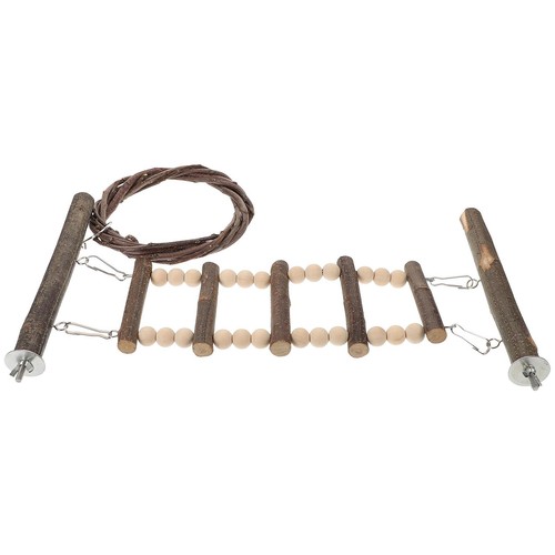 Holzleiter für papageien und - holzleiter,