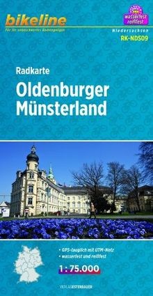 Bikeline radkarte oldenburger - radkarte,
