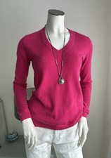 Joe Taft (Repeat Gruppe) Pullover 100% Cashmere Kaschmir 38 pink V-Neck