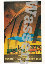 AK beschr. DR Plakat zur Ausstellung 100 Jahre Deutsche Eisenbahn (BW2657)