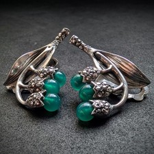 Vintage Ohrringe Ohrclips Art