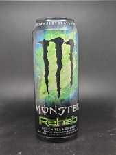 Monster Energy Rehab Green Tea SKU 1114 Rexam 1 x leere Dose oben offen