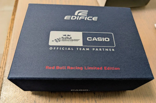 Casio edifice red - edifice, bull