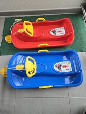 Schlitten mit Rückenlehne