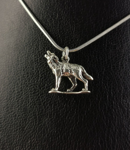 Anhänger silber 925 - silber, heulender