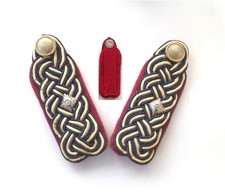 2 DDR Deutsche Reichsbahn Schulterstücke (für Eisenbahn - Uniform -Jacke RB-Rat)