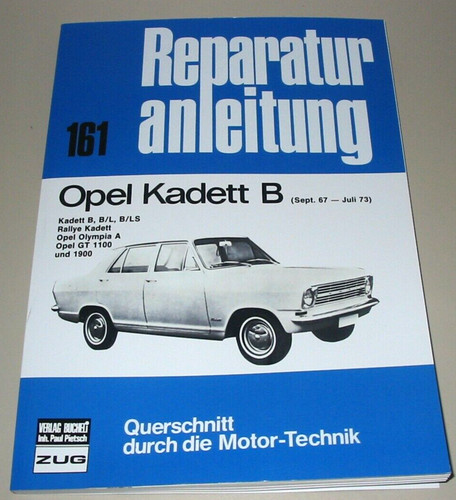 Reparaturanleitung opel kadett - opel,