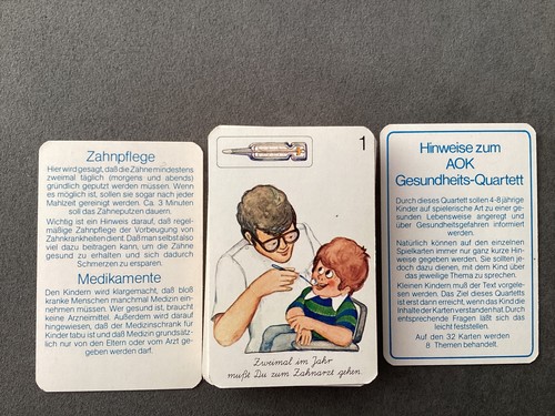 Spielkarten aok quartett alt - aok,