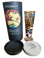 RITZENHOFF Schnapsglas Ekaterina More 2004 Modern Mehrfarbig 40ml Glas