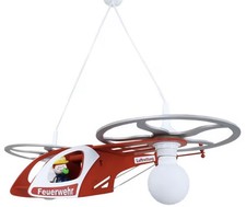 Hängelampe Hubschrauber