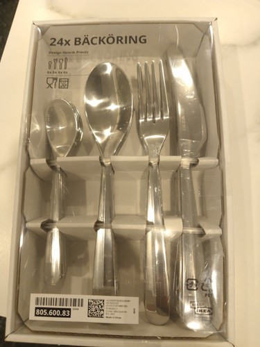 Tlg besteckset - 24,