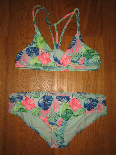 Bikini 170 türkis blumen - 170,