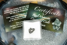 1 Stück Meteorit in Box Eisenmeteorit Campo del Cielo Meteorite Sternschnuppe