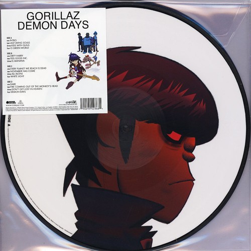 Gorillaz demon days picture - -,
