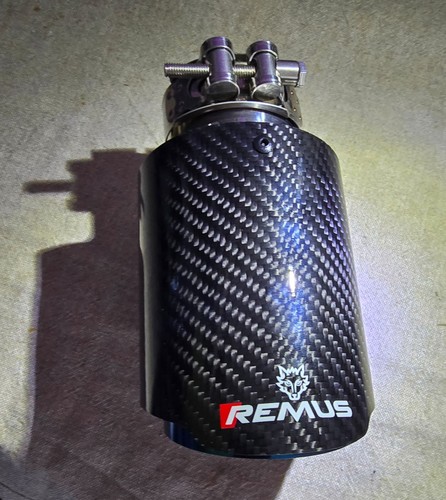 Remus carbon endrohr ø70mm - remus,