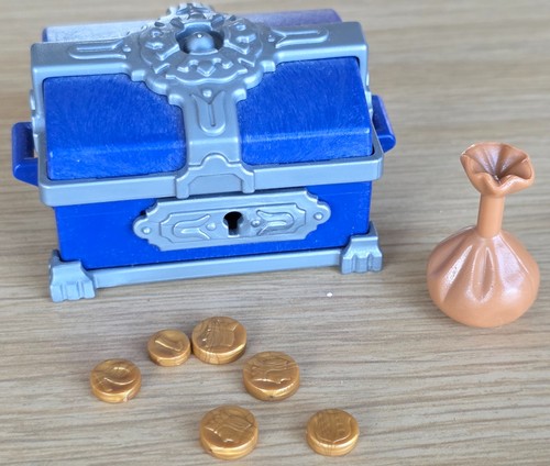 Playmobil schatztruhe blau - schatztruhe,