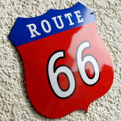 Route altes emailschild - 66, =