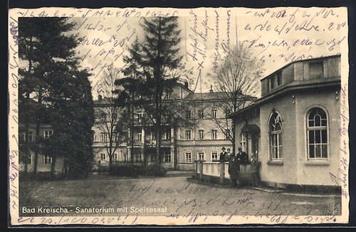 Ansichtskarte bad kreischa - bad,
