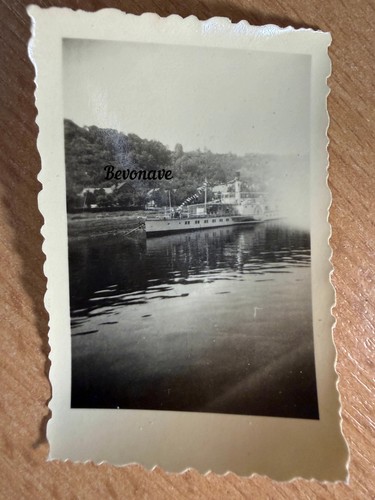 Foto schaufelraddampfer 1953 - foto,
