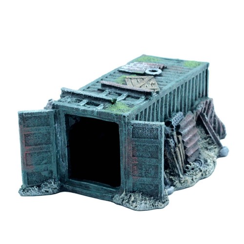 Schiffscontainer-Wrack