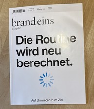 brand eins 11/2025 Die Routine