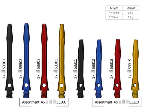 Bull dart simplex aluminium - bull's,