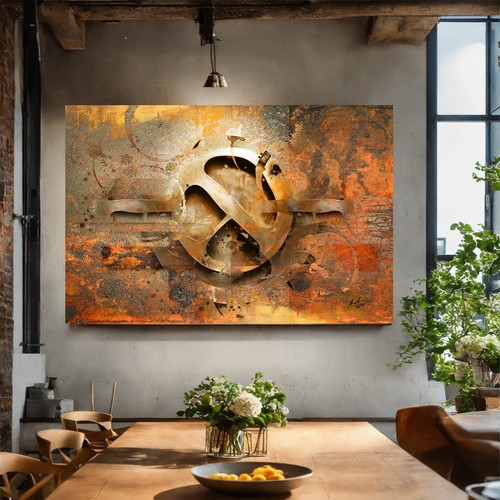 Leinwand bild abstrakt - leinwand,