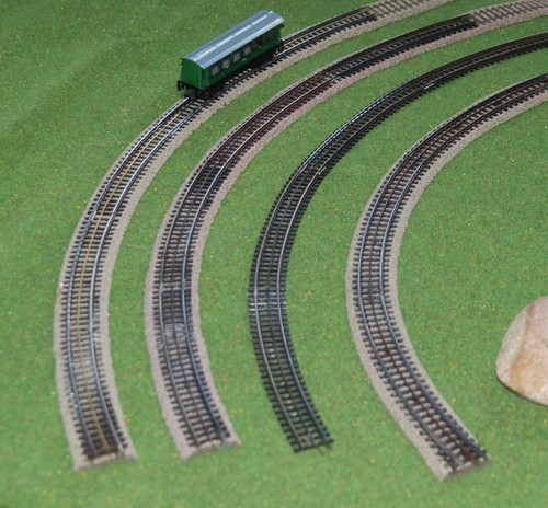 Trix express große radien - h0,